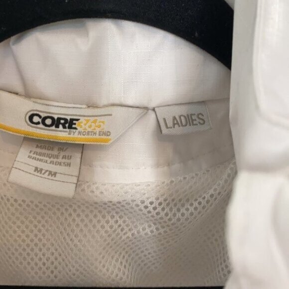 North End Core365 Women White Volkswagen Das Auto Soft Shell Jacket Size Medium - Picture 10 of 15